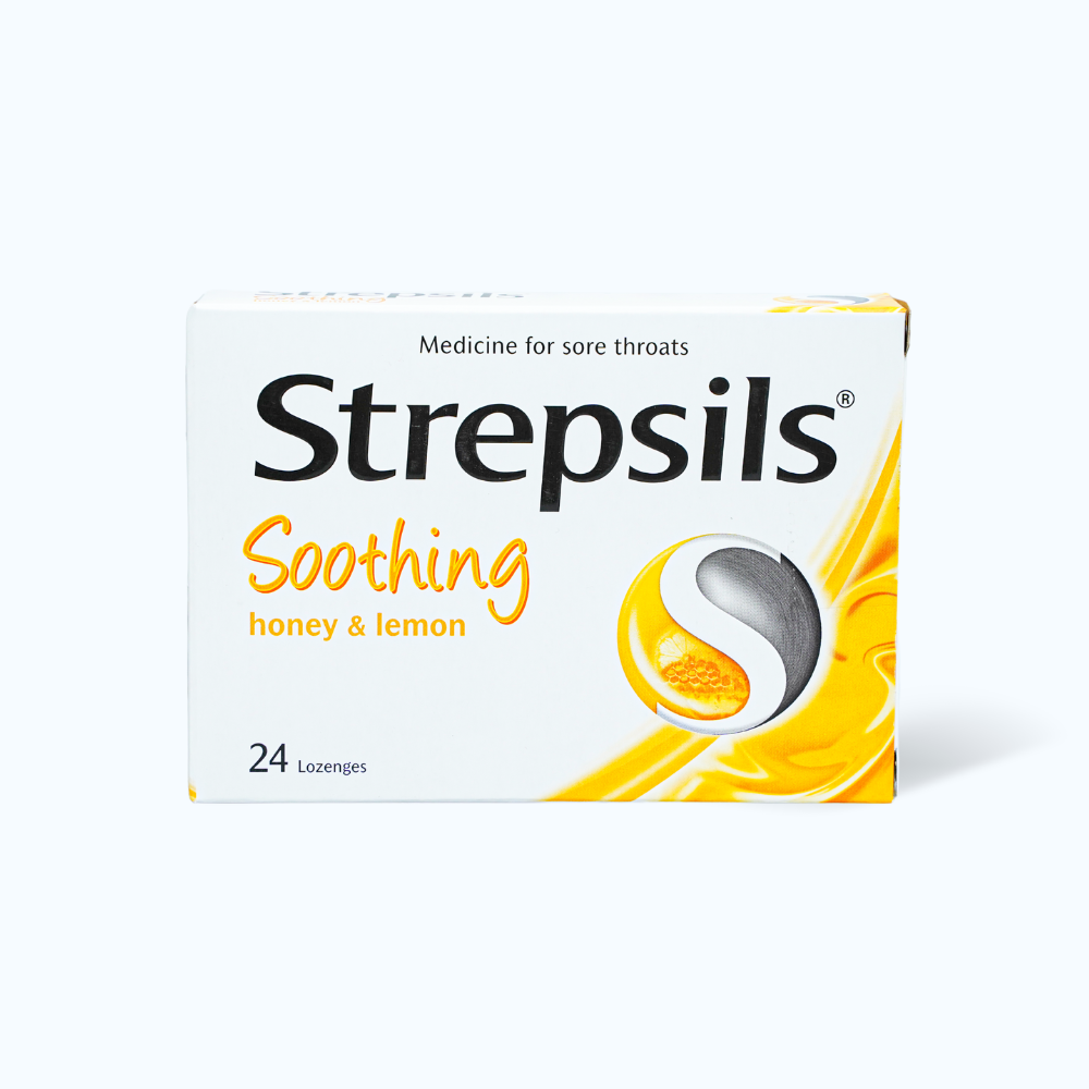 Strepsils Honey Lemon (2Vi x 12 vien)
