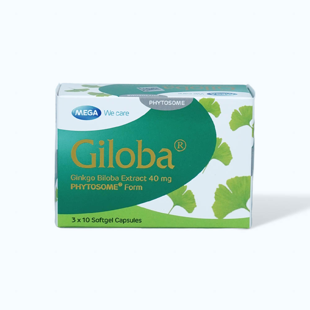 Giloba 40mg ( 3 Vi x 10 Vien)