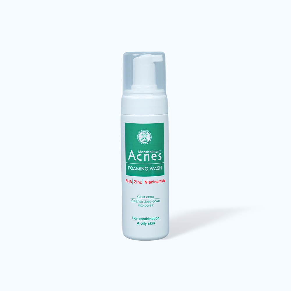 Acnes Dung Dich Rua Mat Tao Bot Ho Tro Giam Mun 150ml/Chai