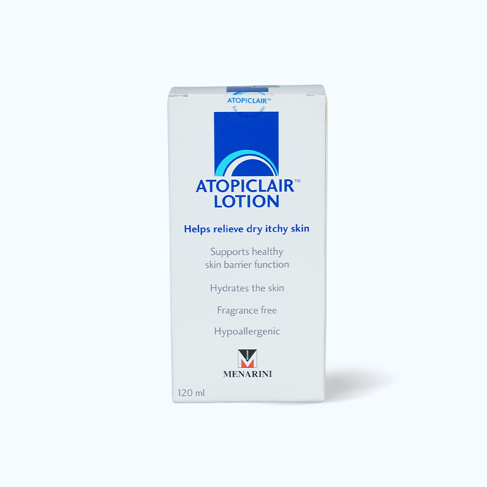 Atopiclair Lottion Ho Tro Bao Ve Da Cho Da Viem Co Dia Va Da Tiep Xuc 120ml