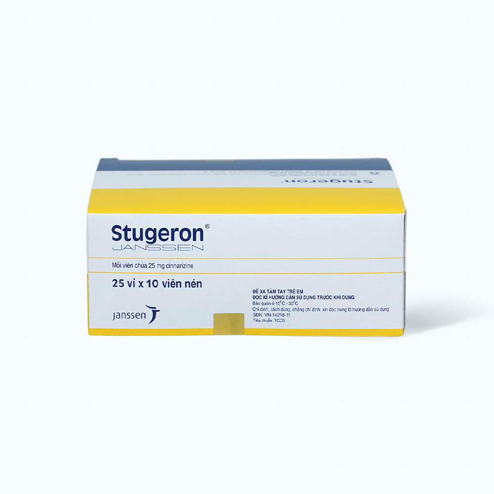 Stugeron 25Mg Tabs (250vien)