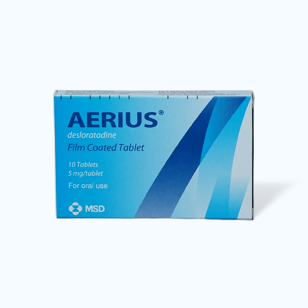 Aerius Tab 5mg(1Vi x  10 vien)