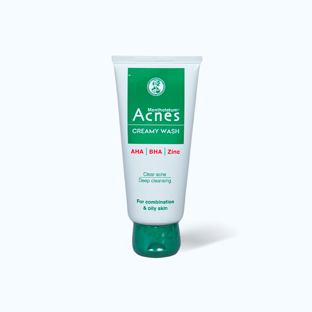 Acnes Kem Rua Mat Ho Tro Giam Mun 100g/Tuyp