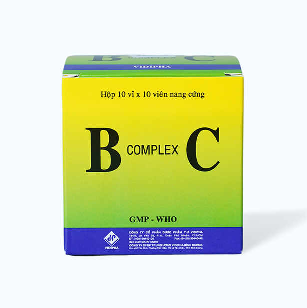 B complex C - Vidipha (10vi x 10vien)