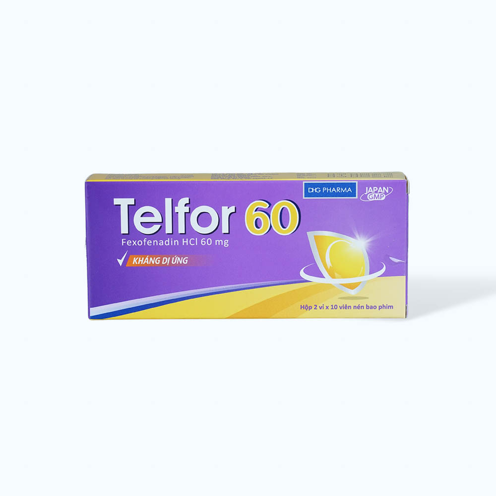 Telfor 60mg (2 Vi X 10 Vien)