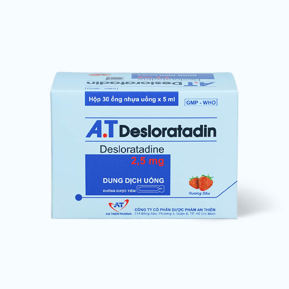 A.T Desloratadin 2.5mg (Hop/ 30 Ong 5ml)