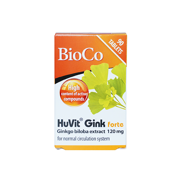 Bioco Huvit Gink Forte ho tro tang cuong tuan hoan mau nao (Hop 90 Vien)