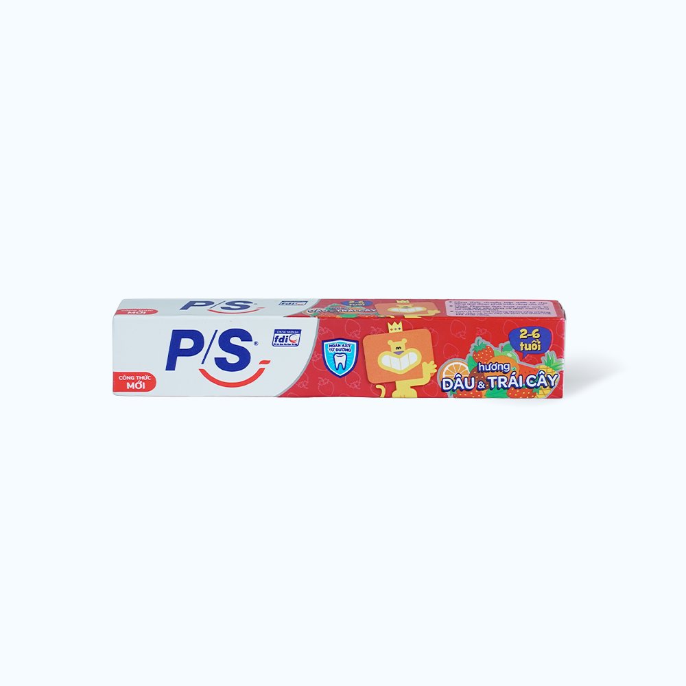 P/S KDR Tre Em Huong Dau & Trai Cay 2-6T 45g