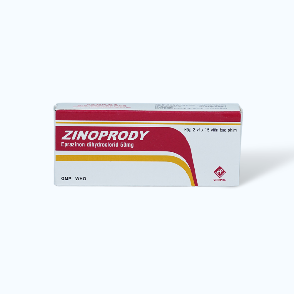 Zinoprody 50mg (2vi x 15vien)