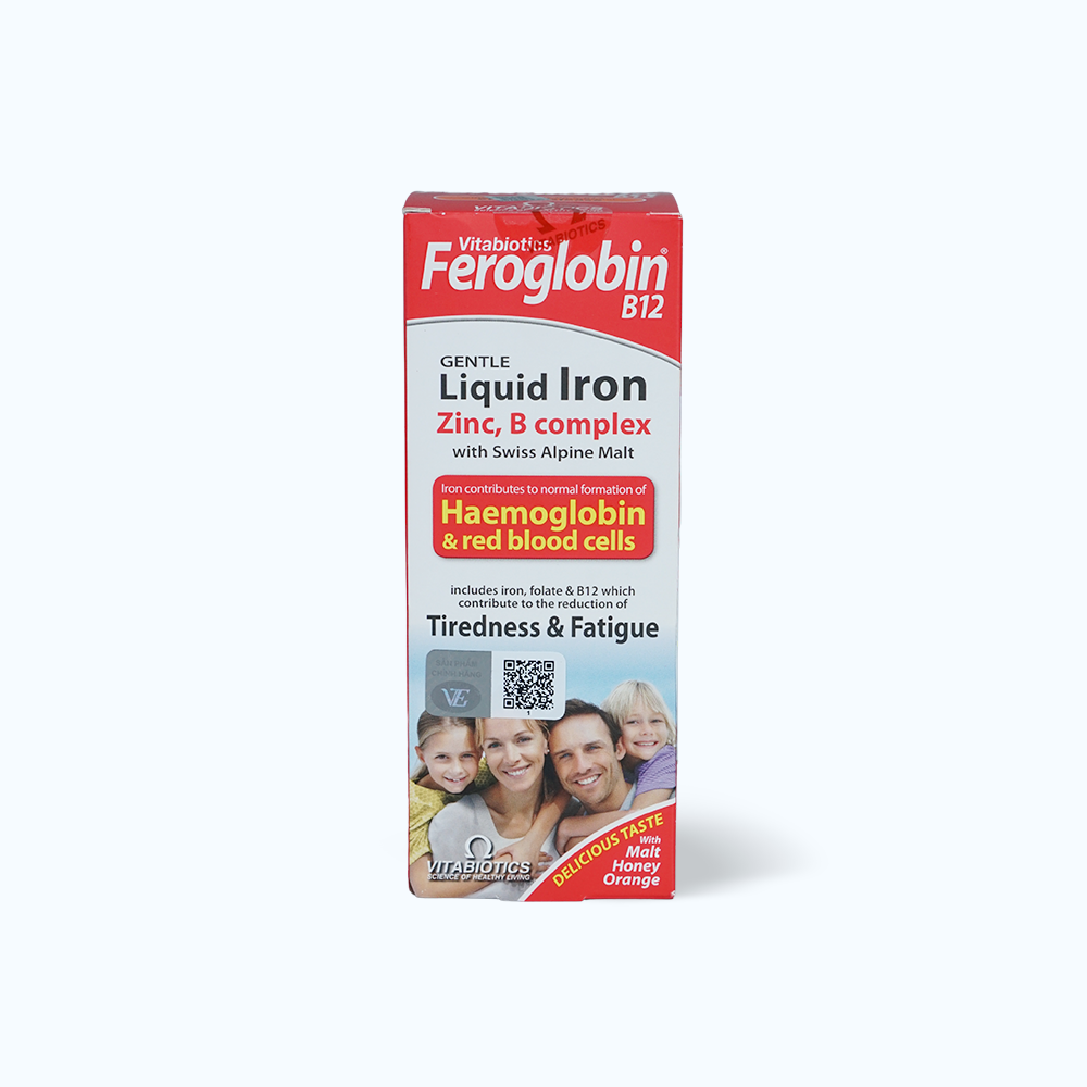 VITABIOTICS Feroglobin Siro Bo Mau Cho Tre Tu 1Y (Chai 200ml)