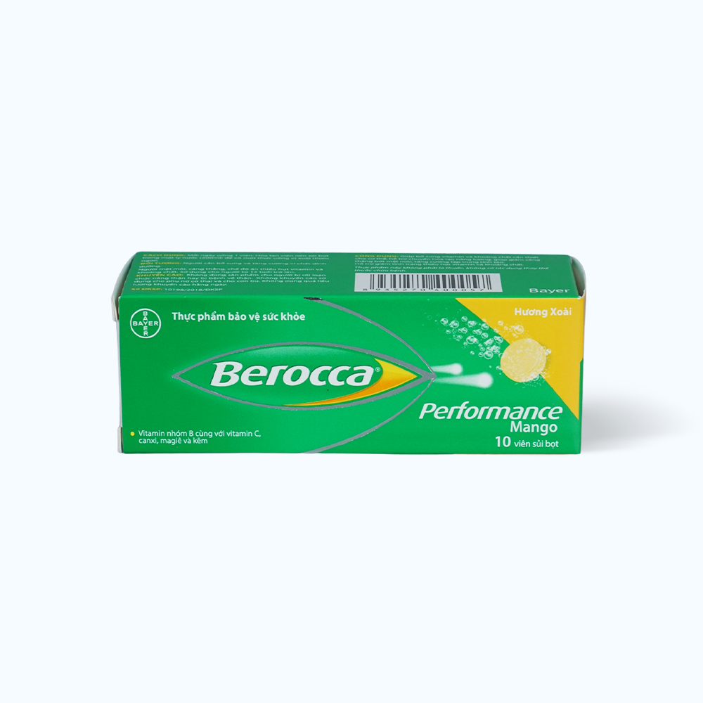 Berocca Performance Mango Multivitamin(Hop/10Vien)