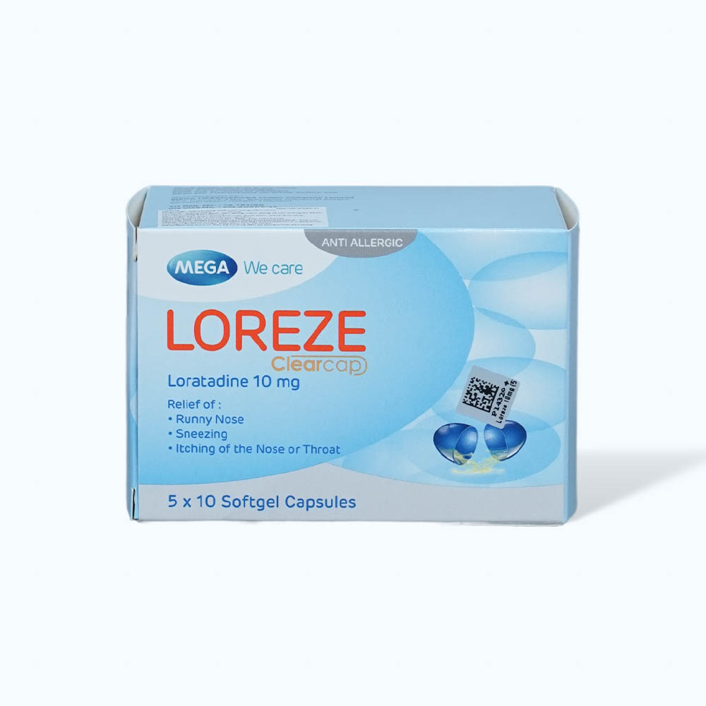 Loreze 10mg (5Vi  x 10Vien)