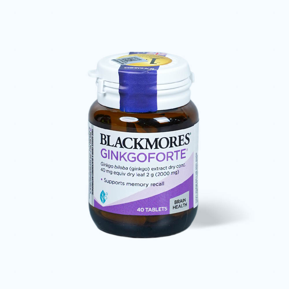 Blackmores Ginkgoforte (Hop 40Vien)