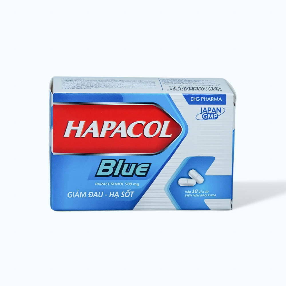 Hapacol Blue 500mg (10 Vi X 10 Vien)