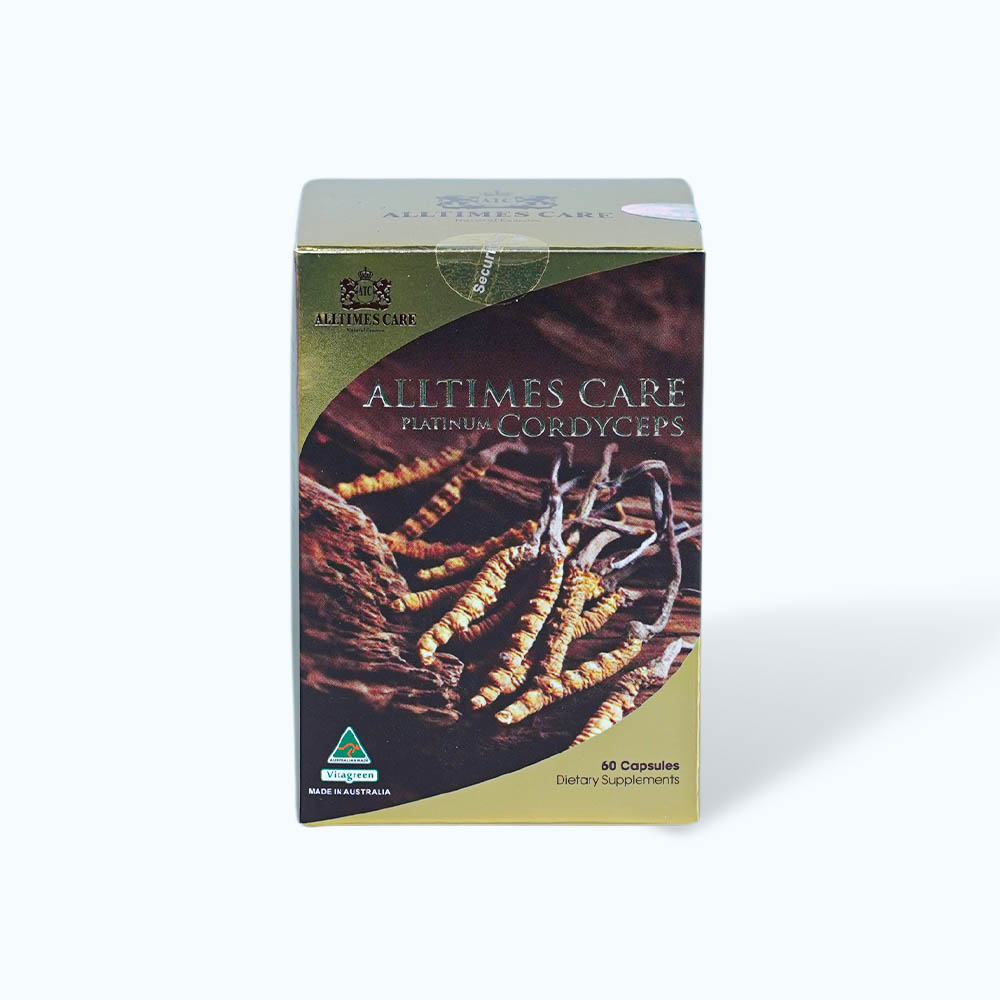 Alltimes Care Platinum Cordyceps Dong Trung Ha Thao  (Hop 60Vien)