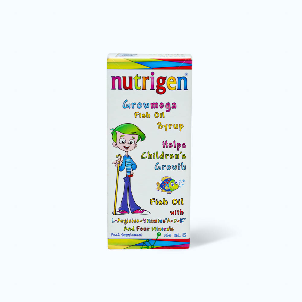 Nutrigen Growmega Fish Oil Syrup 150ml