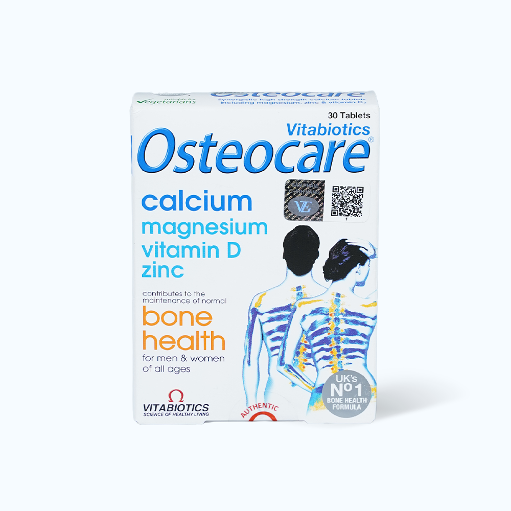 Vitabiotics Osteocare Ngua Loang Xuong (Hop 30V)