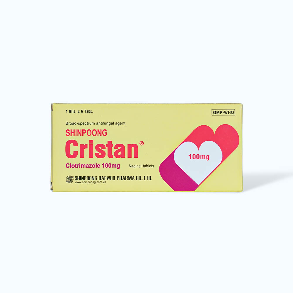 Cristan Vaginal 100mg (1vi x 6vien)
