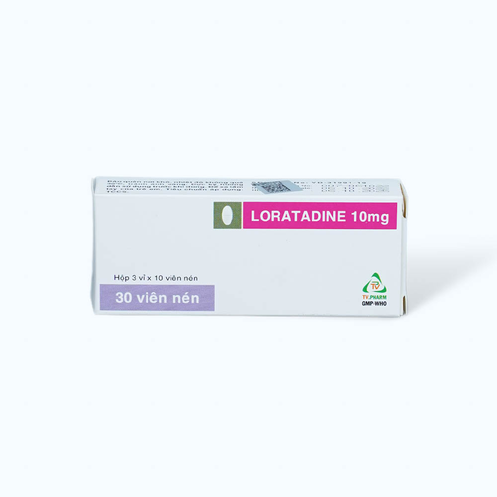 Loratadin 10mg (3Vi x 10Vien)