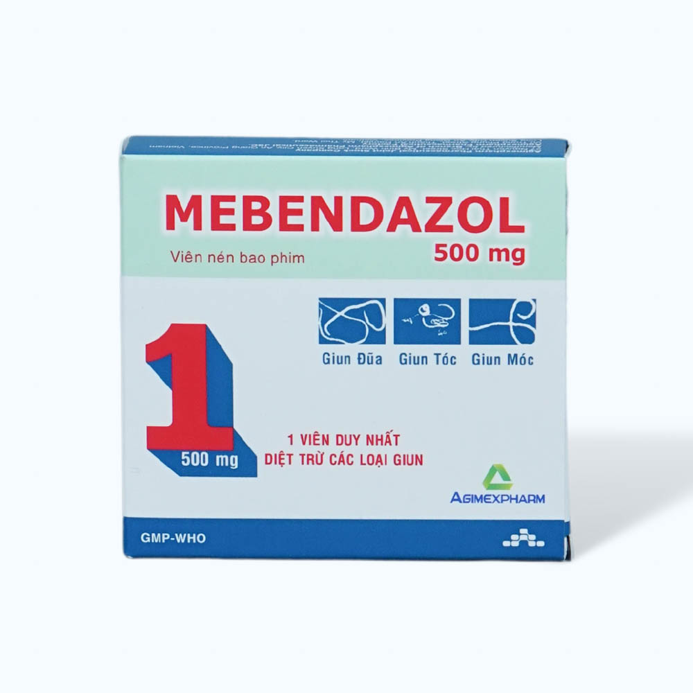 Mebendazol 500mg (1vi x 1vien)