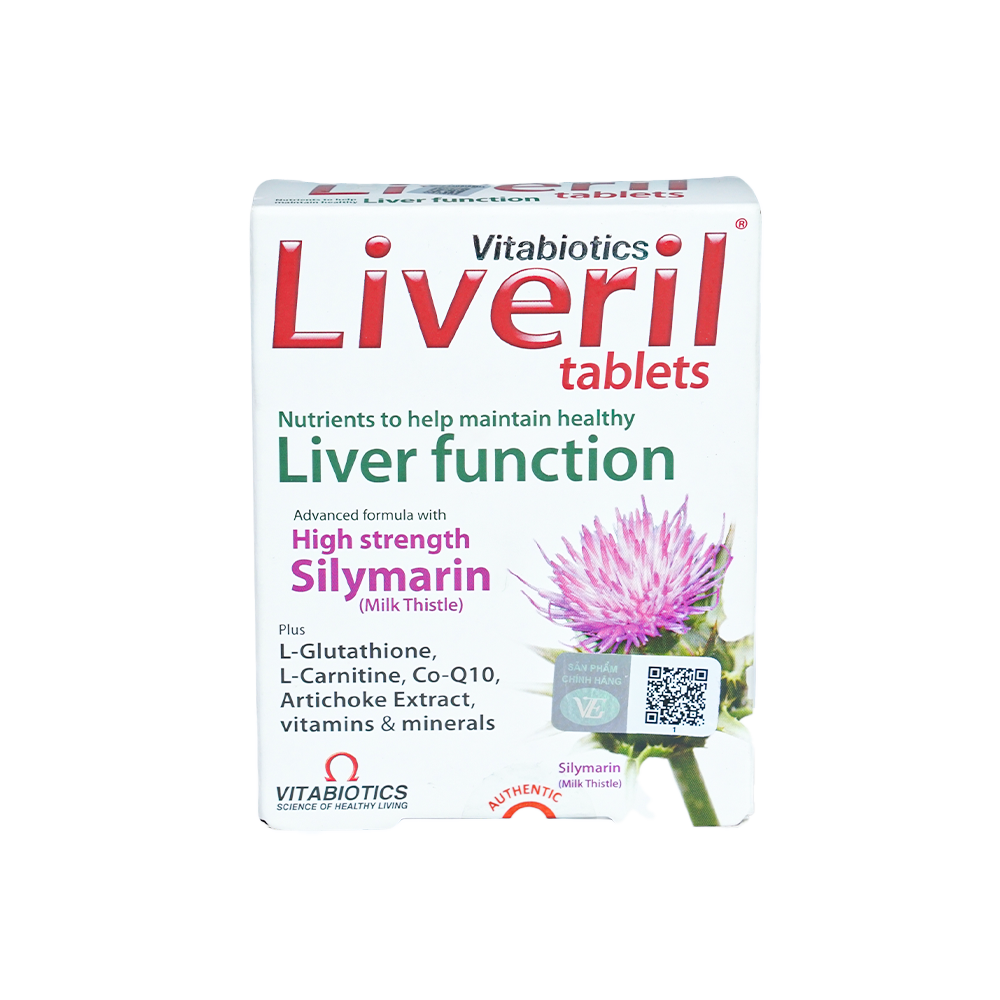 Vitabiotics Liveril Ho Tro Gan (Hop 30Vien)