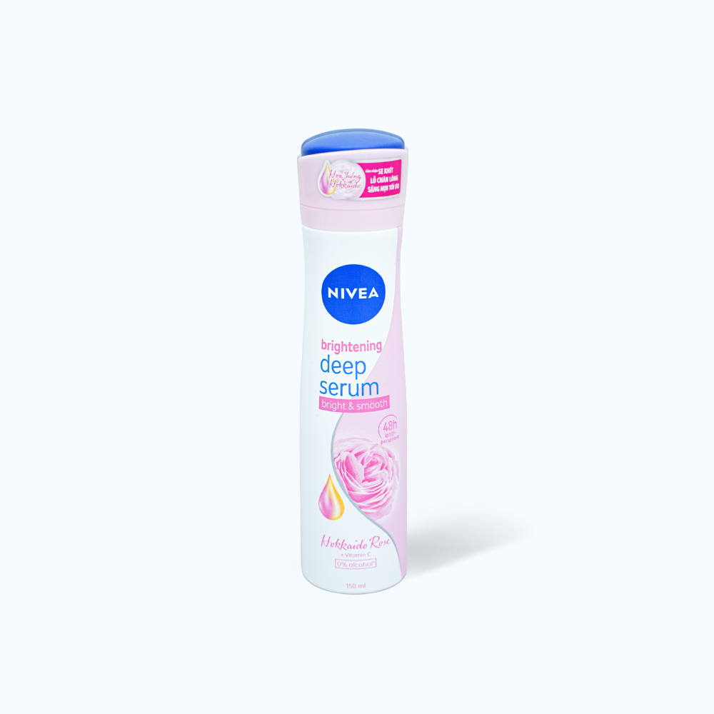 Nivea XKM Duong Trang Serum Hokkaido Rose 150ml 85304