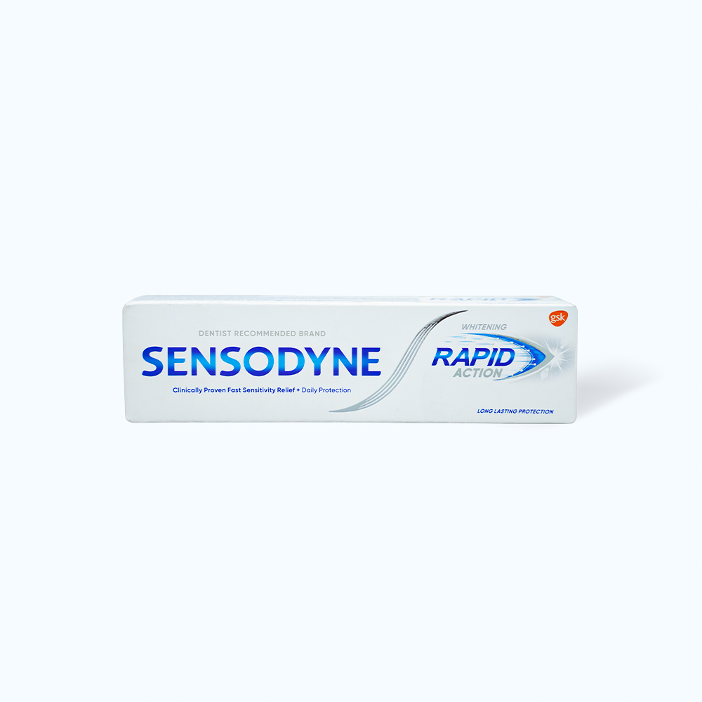 Sensodyne KDR Rapid Action Whitening 100g