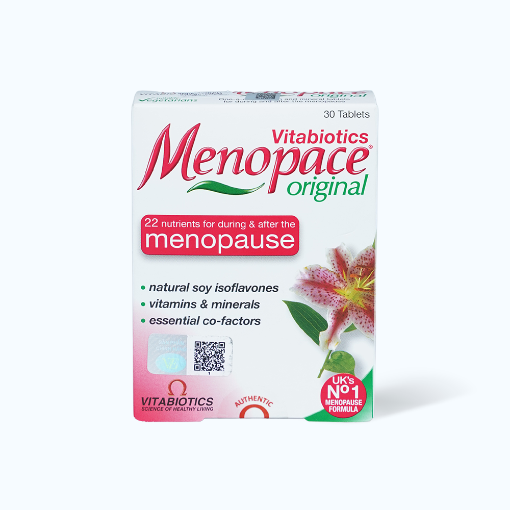Vitabiotics Menopace H.Tro Noi Tiet To (30 Vien/Hop)