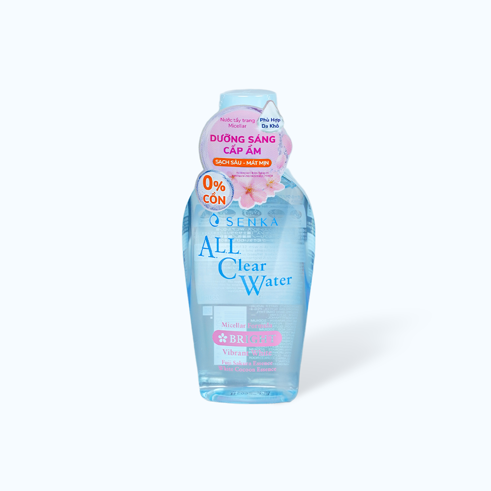Senka Nuoc Tay Trang Micellar Duong Sang 230ml/Chai