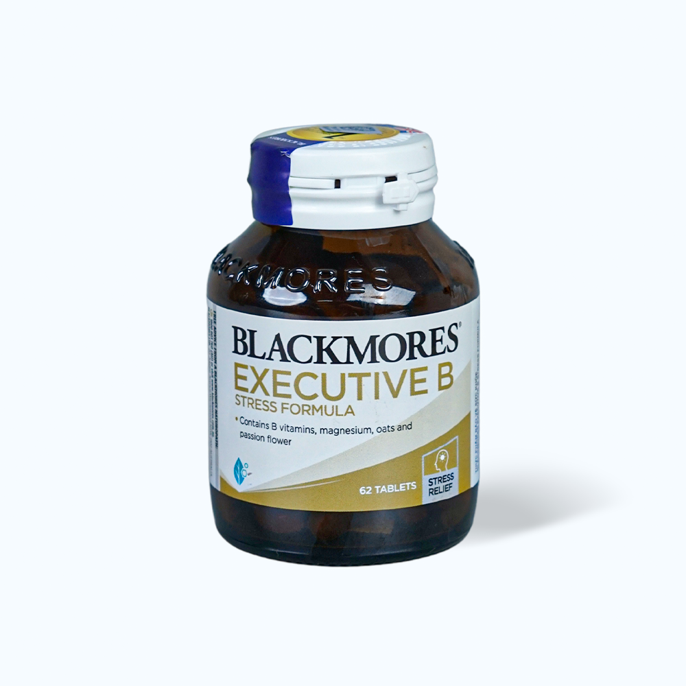 Blackmores Executive B Stress Formular Vien Uong Giam C.Thang (Chai 62V)