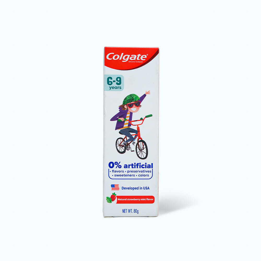 Colgate KDR Tre Em Ngua Sau Rang Huong Dau Bac Ha 6-9 Tuoi 80g