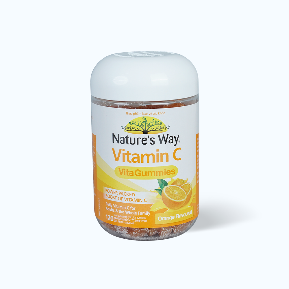 Viên uống Nature's Way VitaGummies bổ sung vitamin C (Hộp 120 viên)