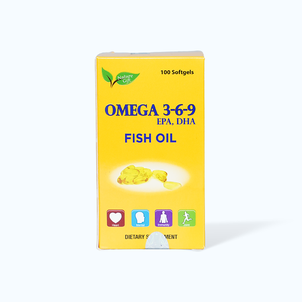 Nature Gift Fish Oil Omega 369 (Hop/100Vien)
