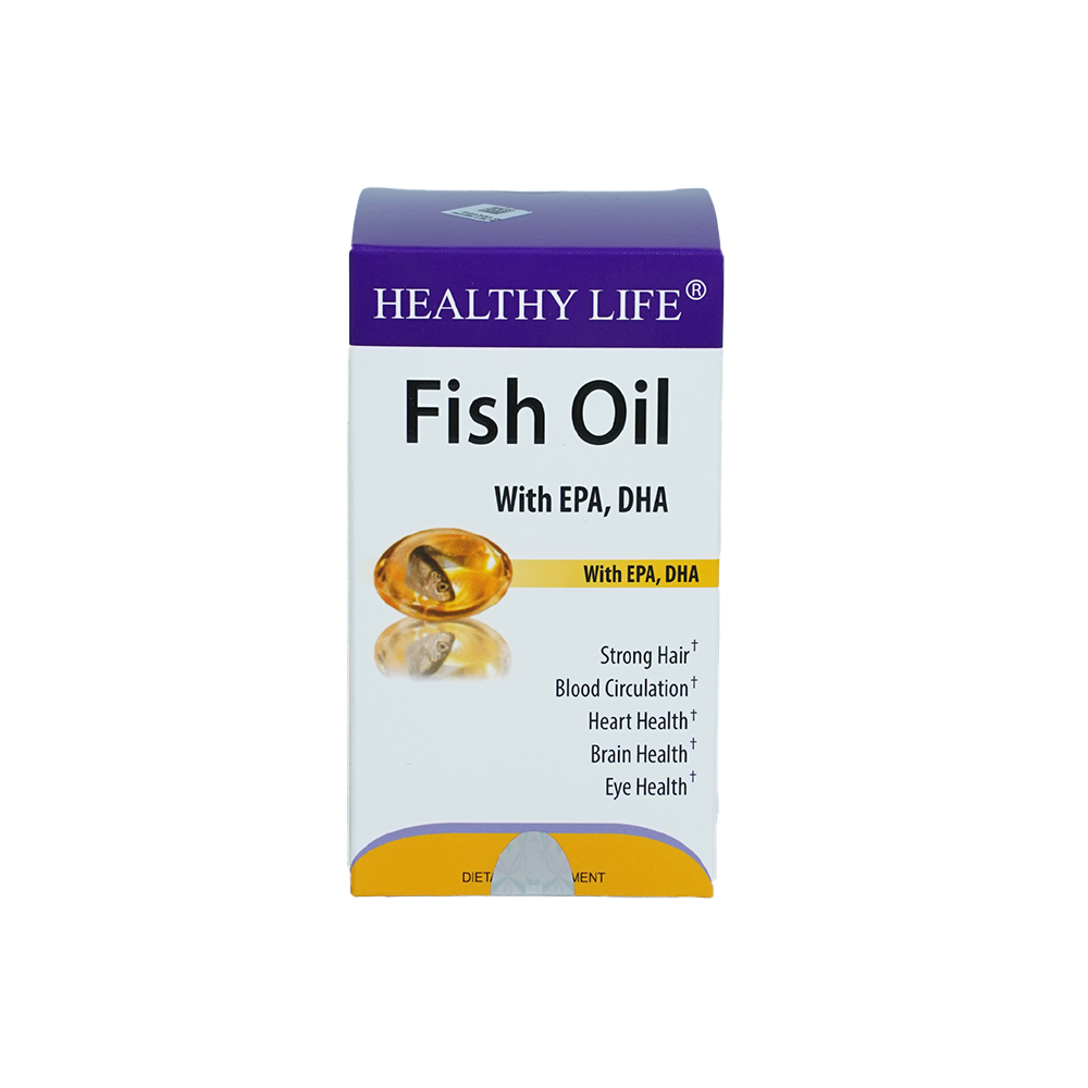 Healthy Life Fish Oil Omega3 Bo Sung Vitamin Va Omega 3 (Hop 100v)