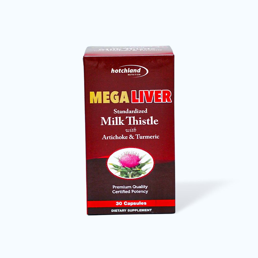Hotchland Mega Liver Ho Tro Gan (Hop 30Vien)