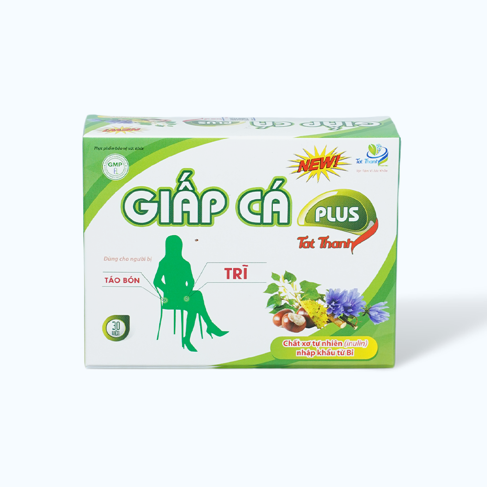 Giap Ca Plus Ho Tro Dieu Tri Benh Tri (3Vi X 10Vien)