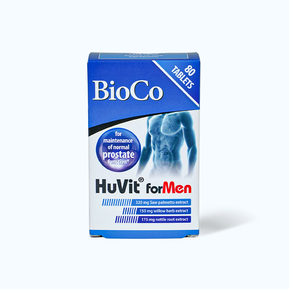 Bioco Huvit For Men  Ho Tro Tuyen Tien Liet (4Vix20Vien)