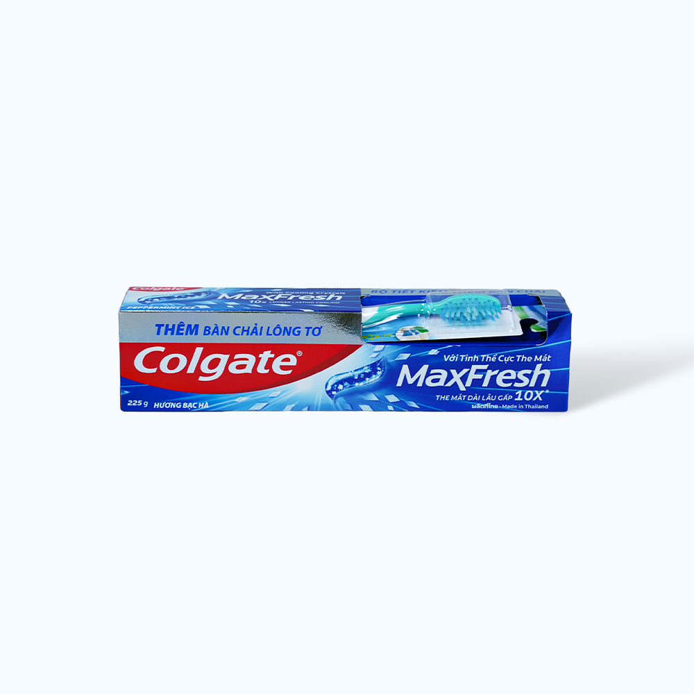 Colgate KDR MaxFresh Peppermint Ice 225g + BCDR