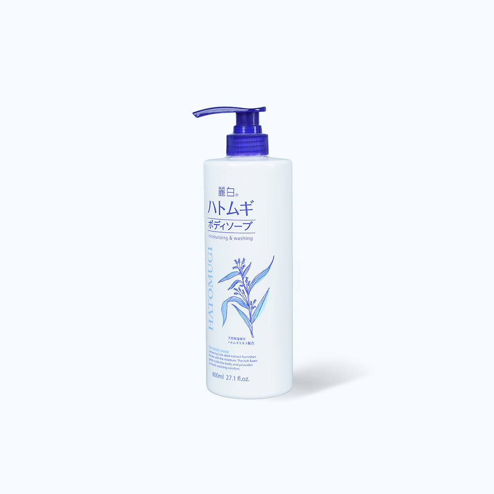 Hatomugi Sua Tam Trang Da 800ml