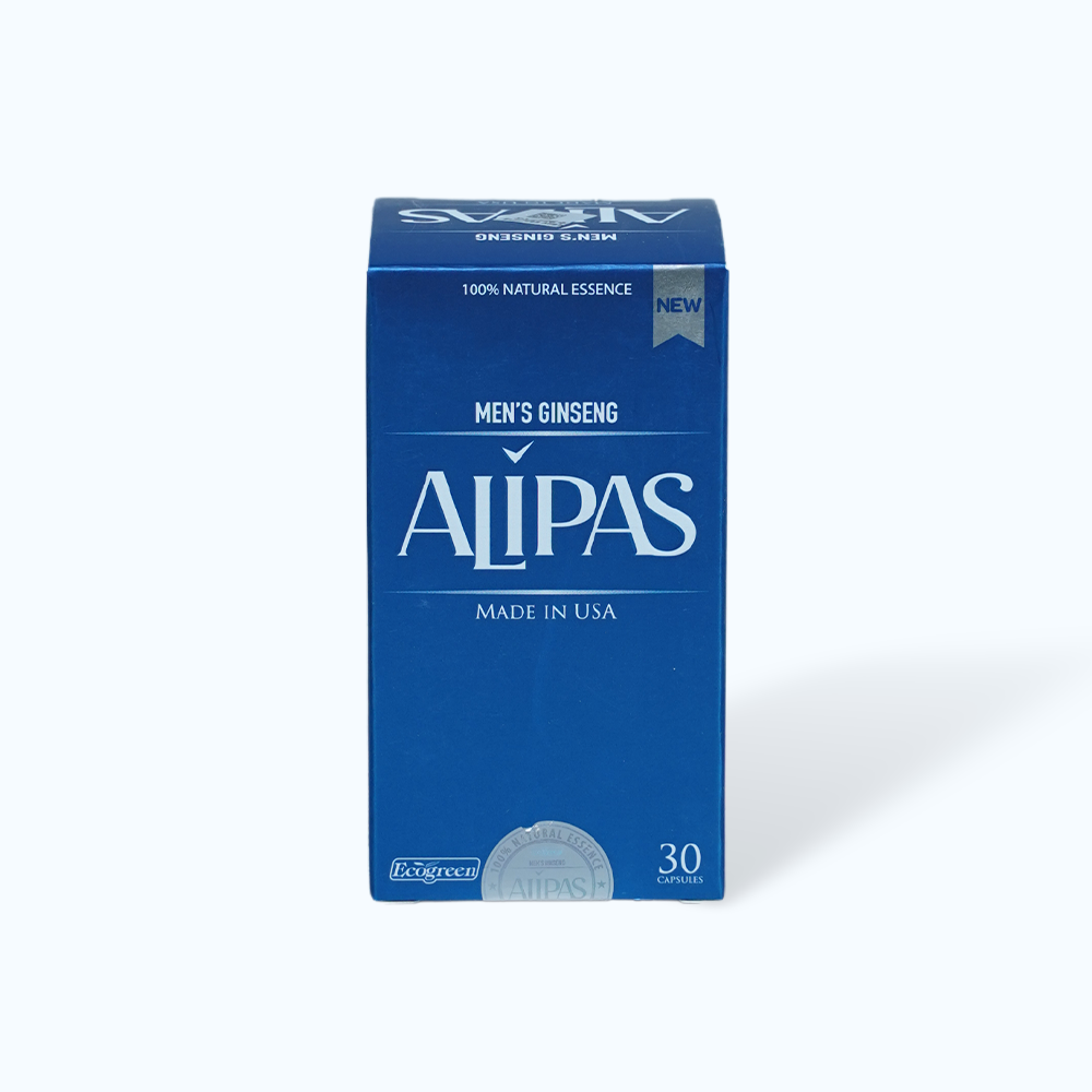 ECOGREEN Alipas  Tang Cuong Suc Khoe Sinh Ly (Hop 30Vien)