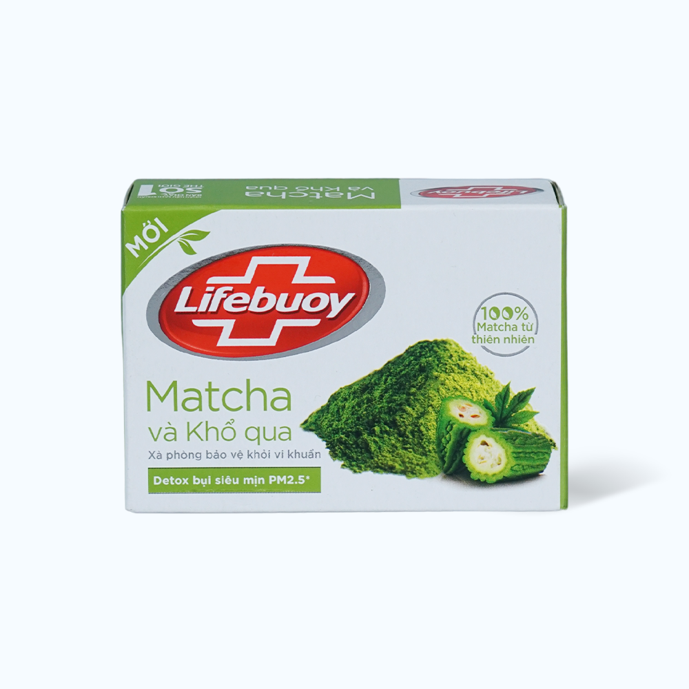 Lifebuoy Xa Bong Cuc Matcha&Kho Qua 90g