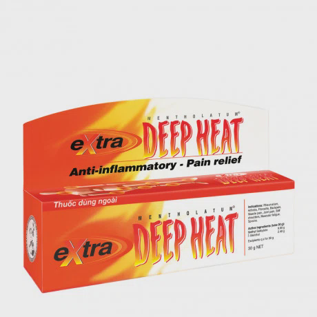 Thuốc dùng ngoài Extra Deep Heat điều trị các bệnh thấp khớp, viêm khớp, đau cơ (tuýp 30g)