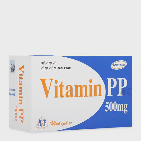 Vitamin PP 500mg (H/100vien)Mekophar