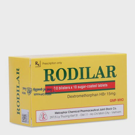 Rodilar 15mg (10vi x 10vien)