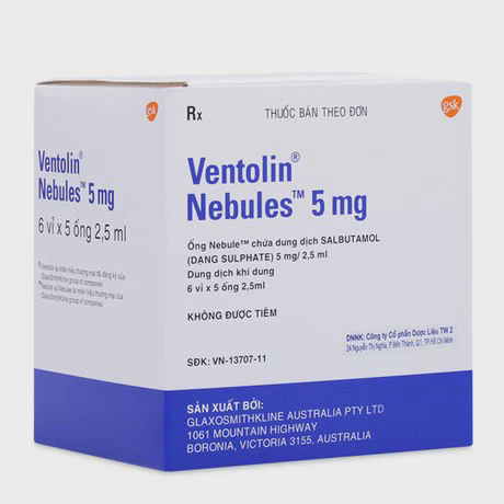 Ventolin Neb (N)Sol 5mg/2,5ml(30ong)