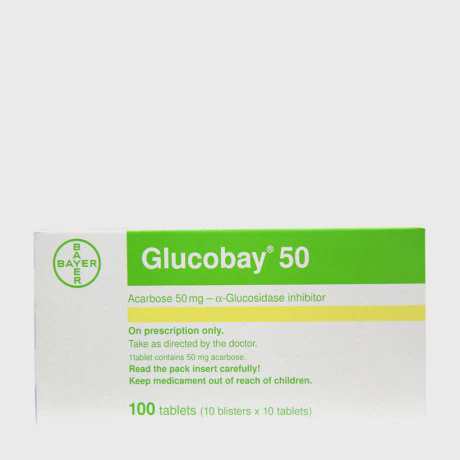 Glucobay Tab 50mg(100vien)