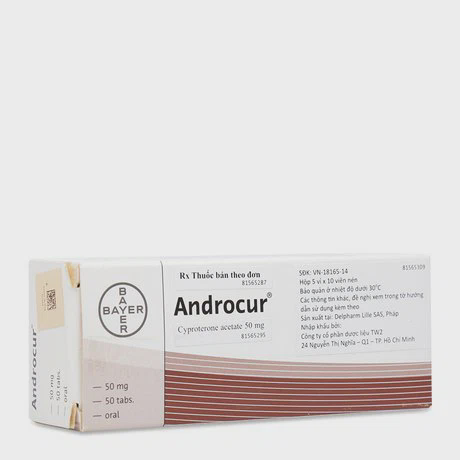 Thuốc điều trị rối loạn nội tiết Androcur (50mg)
