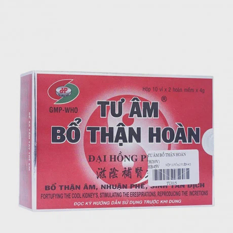 Tư âm bổ thận hoàn (Hộp 10 vỉ x 2 hoàn x 4g)