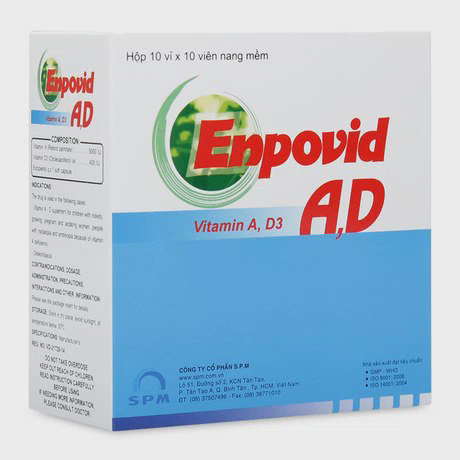 Enpovid A,D (10Vi x 10Vien)