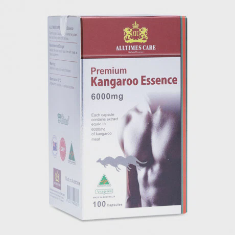 Đổi mã - Thực phẩm chức năng tăng cường sinh lực cho nam giới Alltimes Care Kangaroo Essence 6000mg ( Hộp 100 viên)